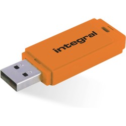 CLE USB2 32GO INTEGRAL ORANGE