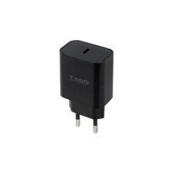 Chargeur secteur USB 20W noir